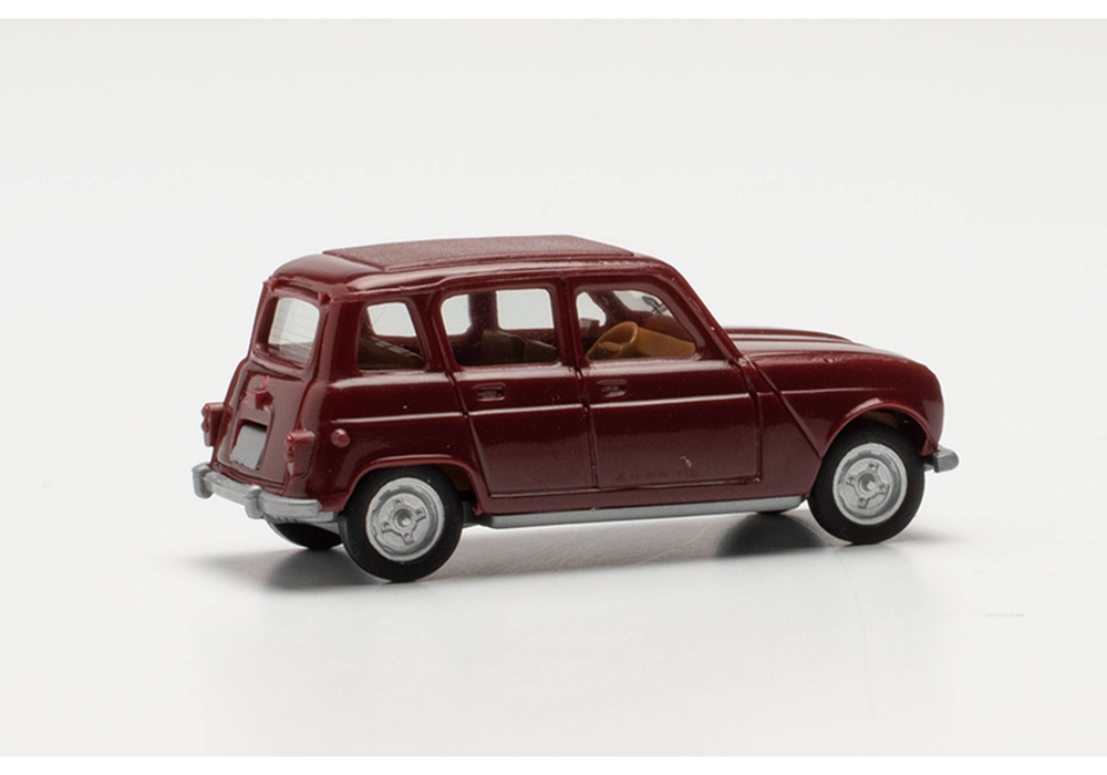 Автомобиль Renault R4, винно-красный