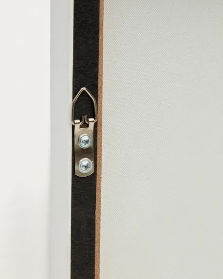 Абстрактное полотно Sagaro в бело-голубых тонах, 30x40 см