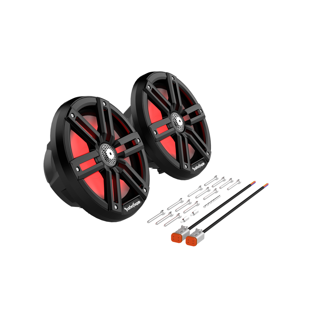 Влагозащищенные динамики 8" Rockford Fosgate M2-8B (250Вт/1000Вт)