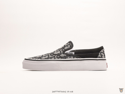 Слипоны Dior x Vans Vault OG Classic slip-on LX