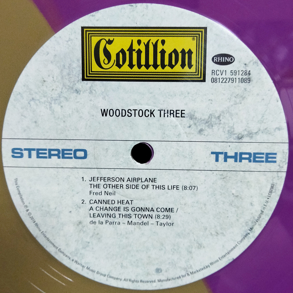Сборник / Woodstock Three (Coloured Vinyl)(3LP)
