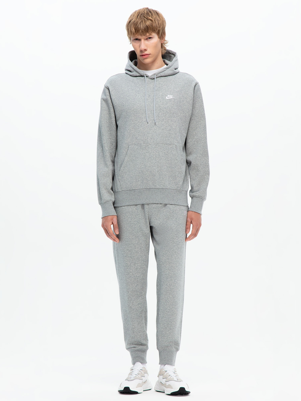 Толстовка мужская NIKE M NK CLUB FT PO HOODIE
