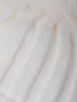 Шапка детская зимняя с помпоном и шарф