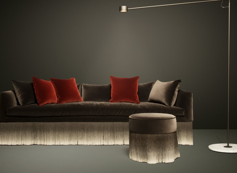 Диван Amami, синий 225*80*71