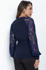 Блуза Эдеса (синяя) Б11335 LT Collection
