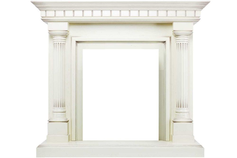 Портал Royal Flame Dallas - Слоновая кость с патиной