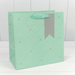 Пакет подарочный 30х30х16см Премиум "Эксклюзив" (Микс)