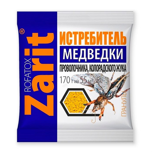 Средство от медведки и проволочника Зарит Рофатокс, гранулы, 170 г