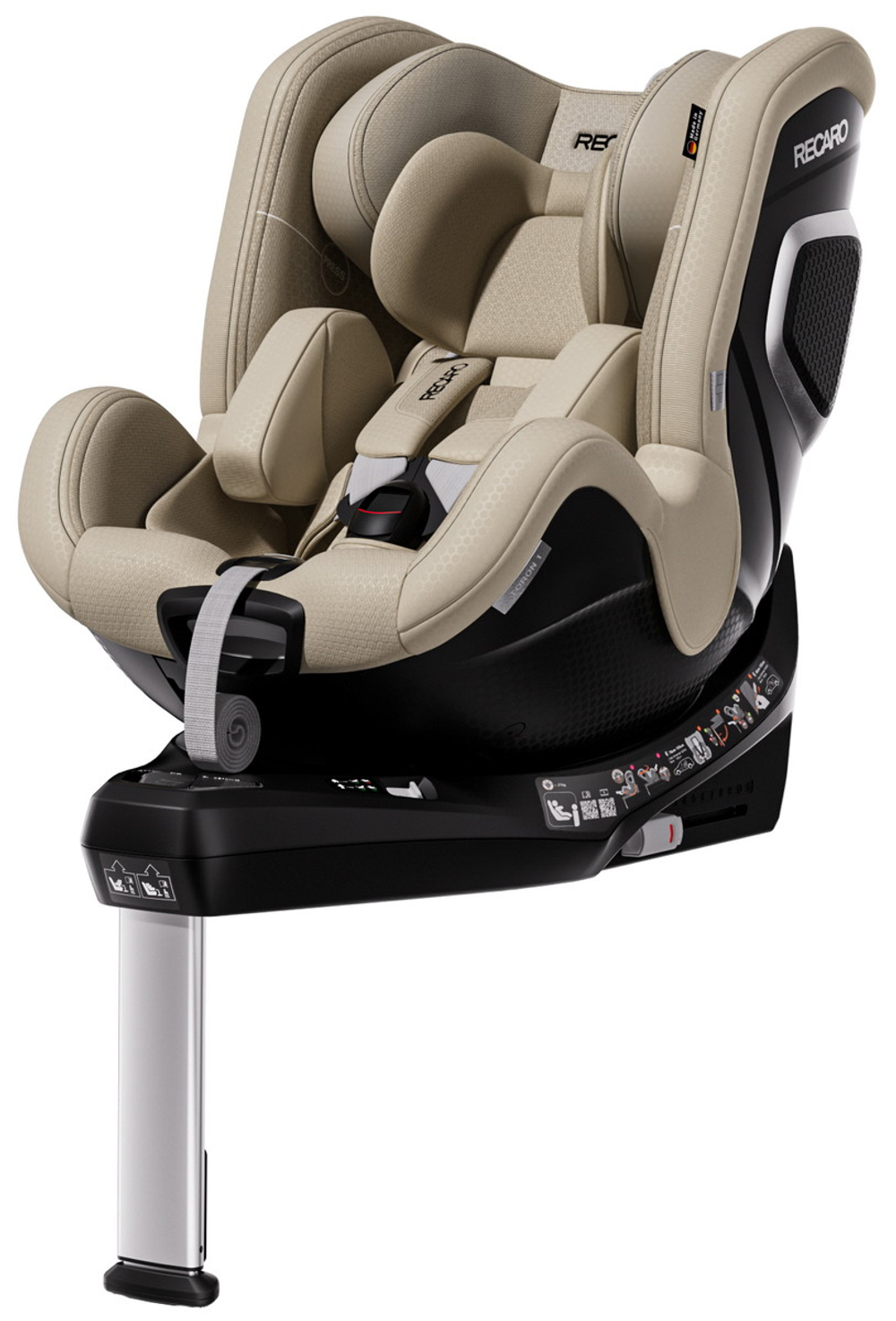 Автокресло Recaro Toron 1 (40-105 см, 0-21 кг) Elegant Beige