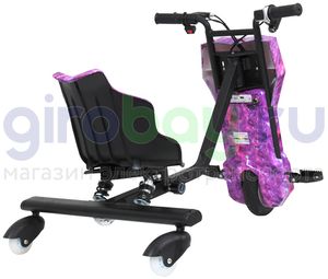 Электро Дрифт-карт IKINGI Drift Cart P2 250W (36V/4.4Ah) - Фиолетовый Космос фото №7