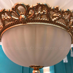 Люстра Cloyd MOSAMBIC C12 / Ø67 см - золото (арт.11209)