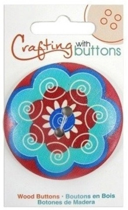 Пуговица №1189 Global Chic "Mexico" 44 мм