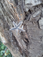 Кольцо МОРСКАЯ ЗВЕЗДА, серебро