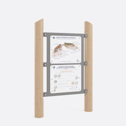 Информационный стенд серии Legno «LE-05.23»