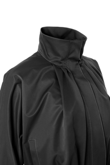 “Air jacket” Ветровка с драпировкой на молнии.