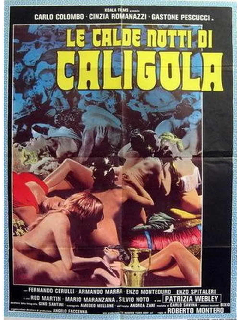 Жаркие ночи Калигулы (1977) (DVD-R)