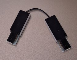 Ambrella Коннектор гибкий однофазный для соединения трековых шинопроводов Track System GL7088