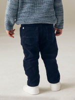 Брюки вельветовые для мальчика Next 195-238, Темно-синий