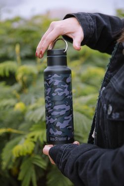 Термобутылка Klean Kanteen NEW Insulated Classic 20oz (592 мл) Black Camo