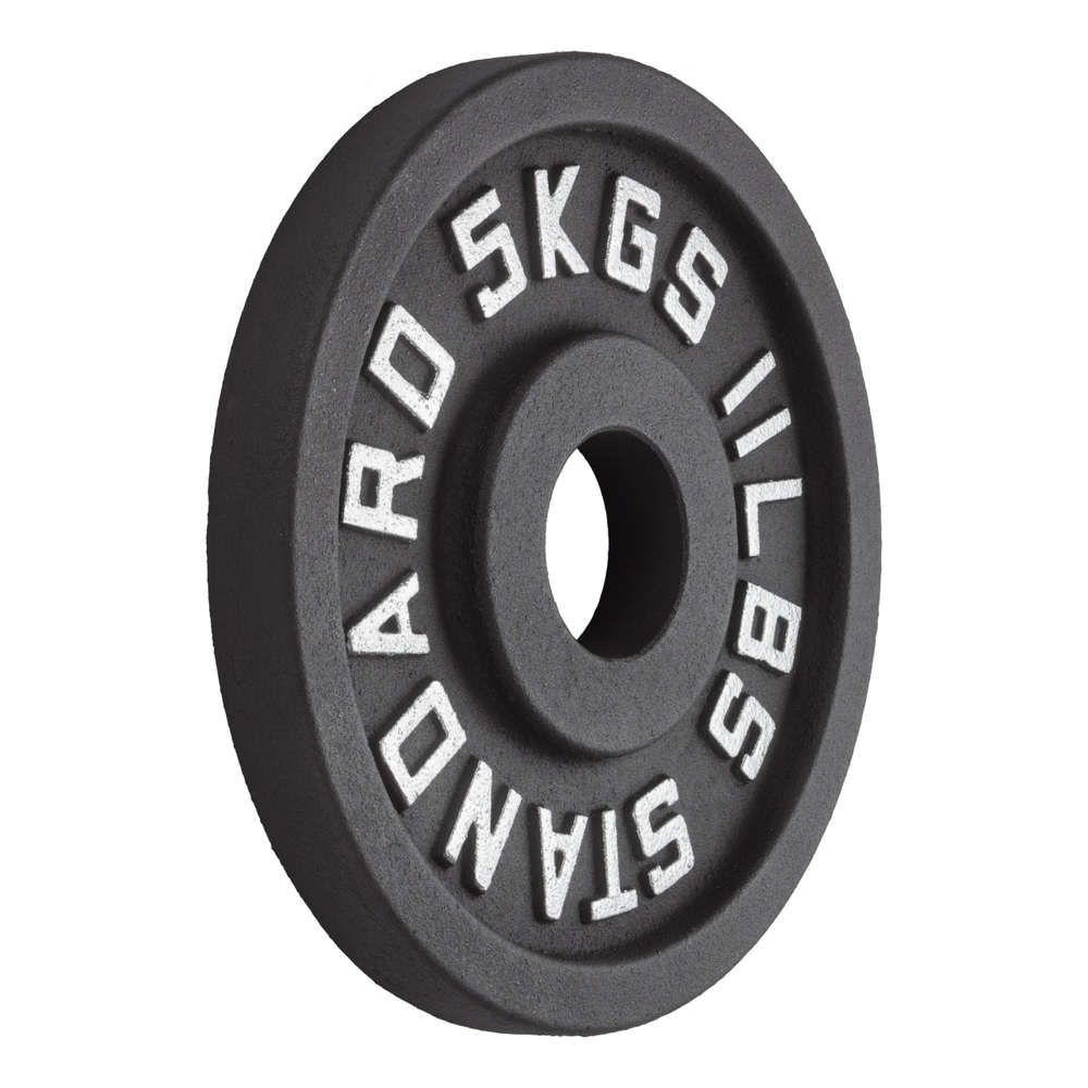 Диск 51 мм. чугунный окрашенный 5 кг, VictoryFit VF-SC510500