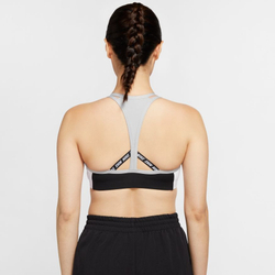 ТОП теннисный Nike Swoosh Logo Bra Pad - black/light smoke grey/white/white