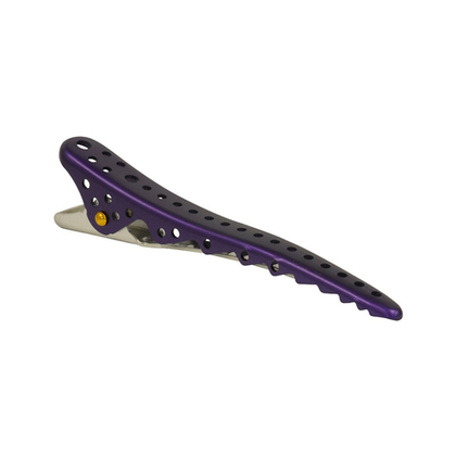 Y.S.Park Shark Clip Зажимы для волос, фиолетовые (8 шт)