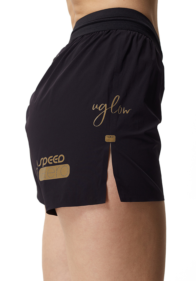 ШОРТЫ ЖЕНСКИЕ SPEED AERO 5 ELEVATE 2IN1 SHORT TANGA | BLACK GOLD