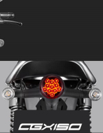 Мотоцикл Honda CGX150 желтый