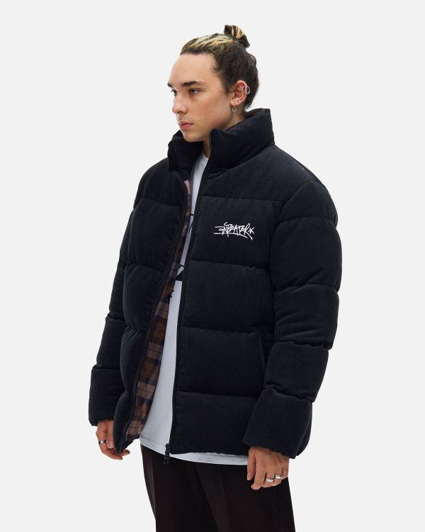 Пуховик AW25 Downjacket Velvet черный - фото 3