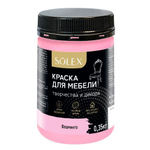 SOLEX Краска для мебели Фламинго 0,35кг (ИжСинтез)