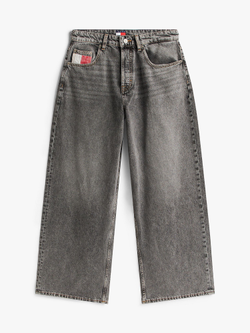 Джинсы Tommy Jeans Mid-Rise Loose Wide Leg Jean Denim Grey