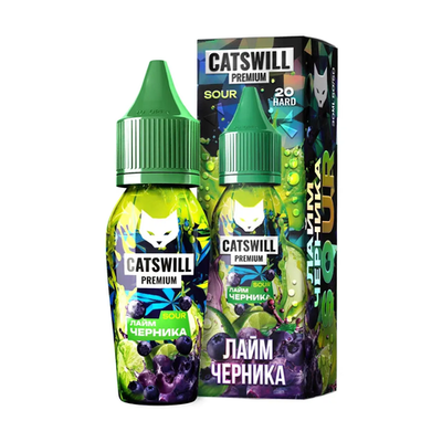 Жидкость CATSWILL PREMIUM SOUR Salt 2% STRONG 30 ml