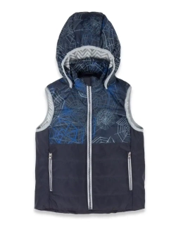 Жилет утепленный стеганый для мальчика