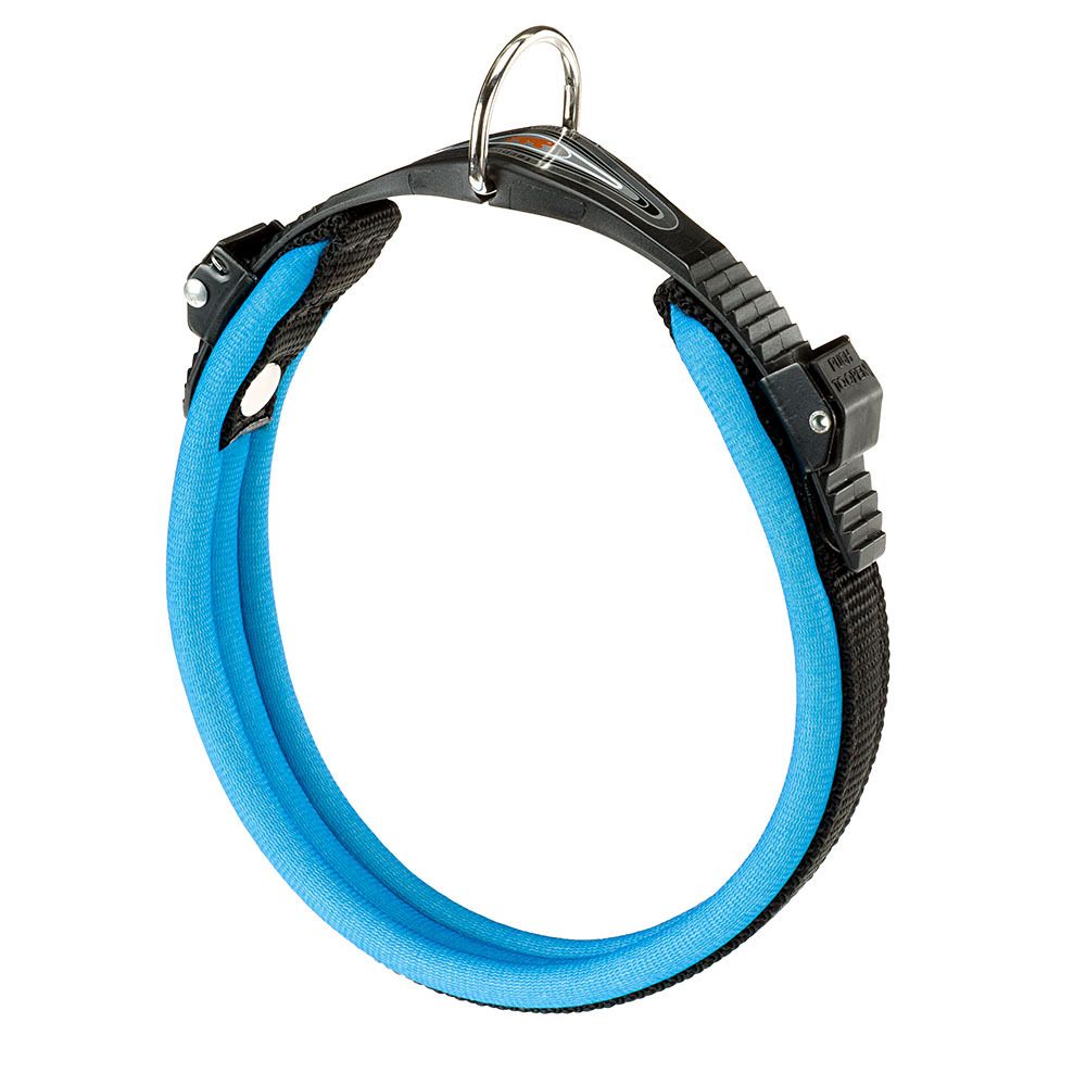 Ошейник Ferplast ERGOFLUO C15/42 синий 13х2х16