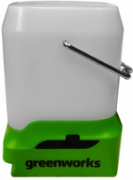 Фонарь аккум. GREENWORKS G24LA500 24В,500/300/100лм,два USB порта,без АКБ и ЗУ (3501007)