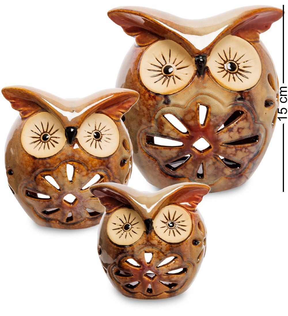 GAEM Art CF-25 Комплект подсвечников 3 шт. «Совы»