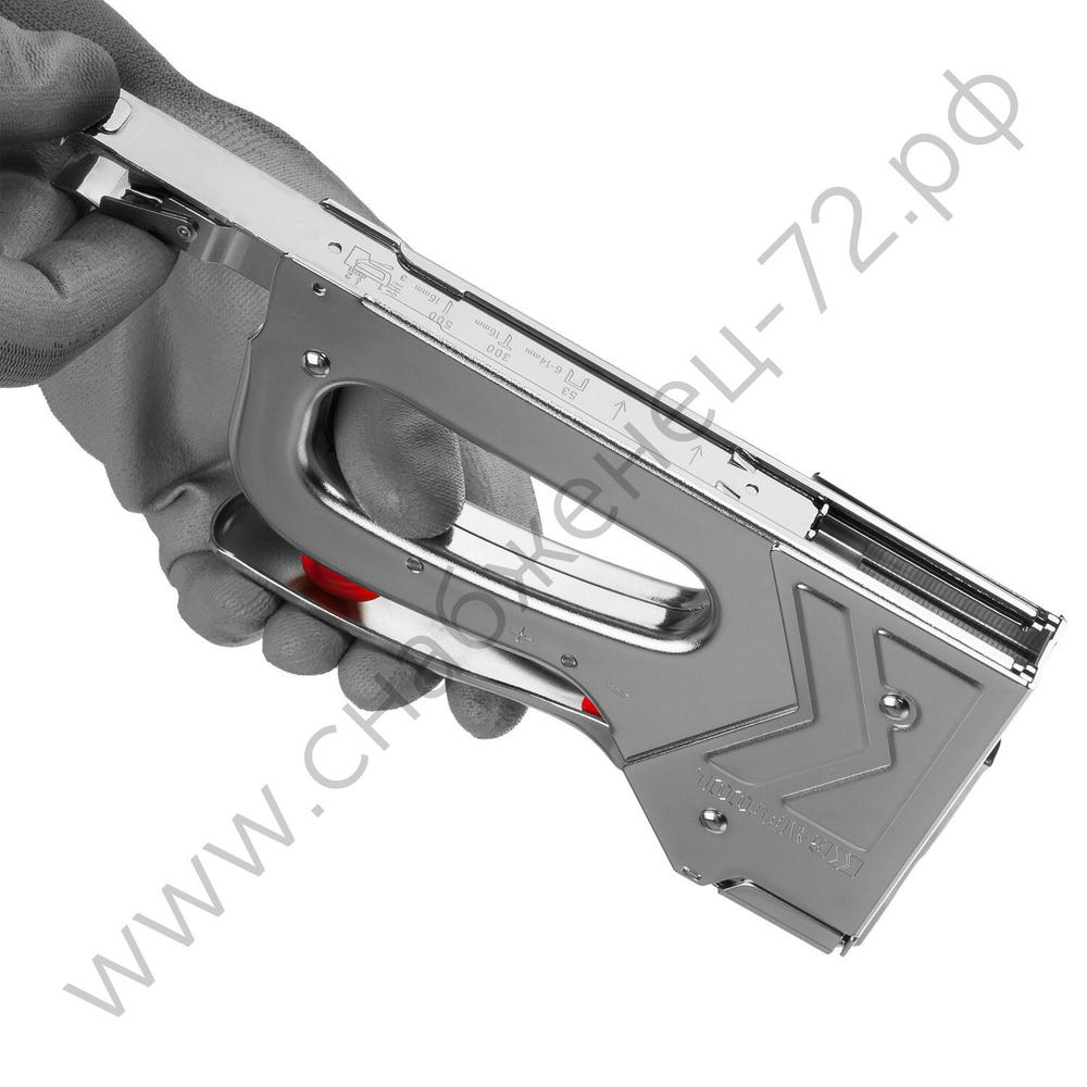 KRAFTOOL HARD-53 тип 53 (A/10/JT21) 23GA(6-16мм)/300/500, стальной рессорный степлер (3180)