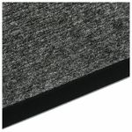 Коврик придверный 60х90 см, СЕРЫЙ, влаго-грязезащитный, 430 г/м2, ребристый, ЛЮБАША СТАНДАРТ, 701035