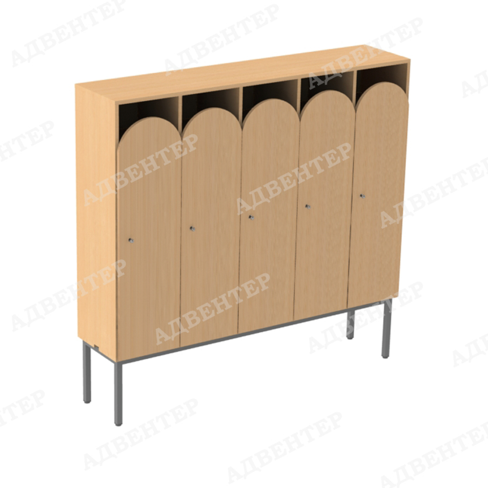 Шкаф детский для одежды 5 СЕКЦИЙ