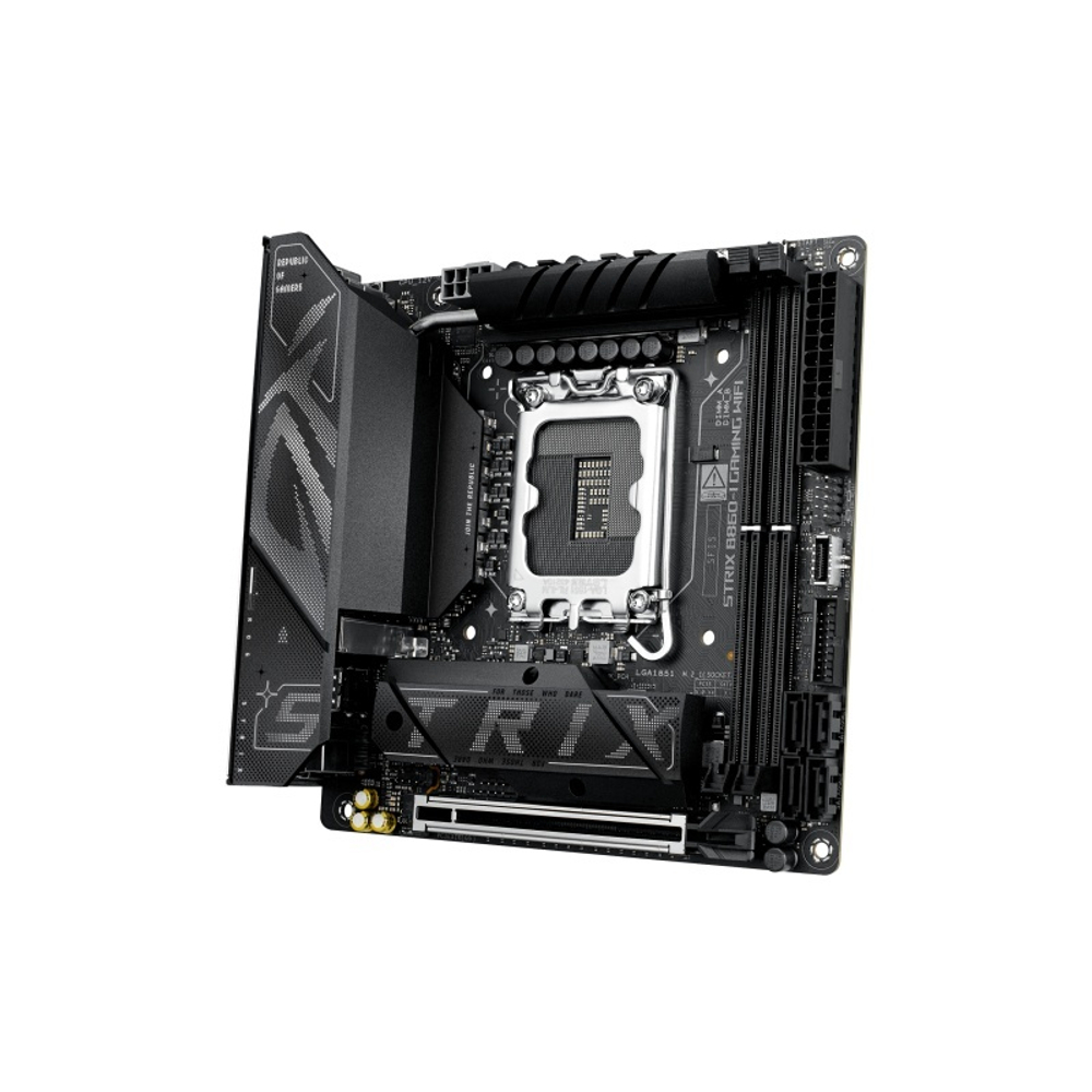 Материнская плата ASUS ROG STRIX B860-I GAMING WIFI, LGA1851, DDR5, mITX