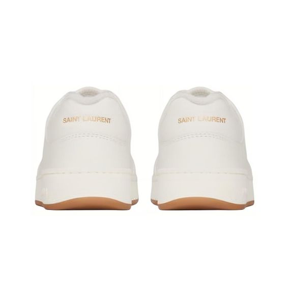 Saint Laurent Leather Low Top 'White'