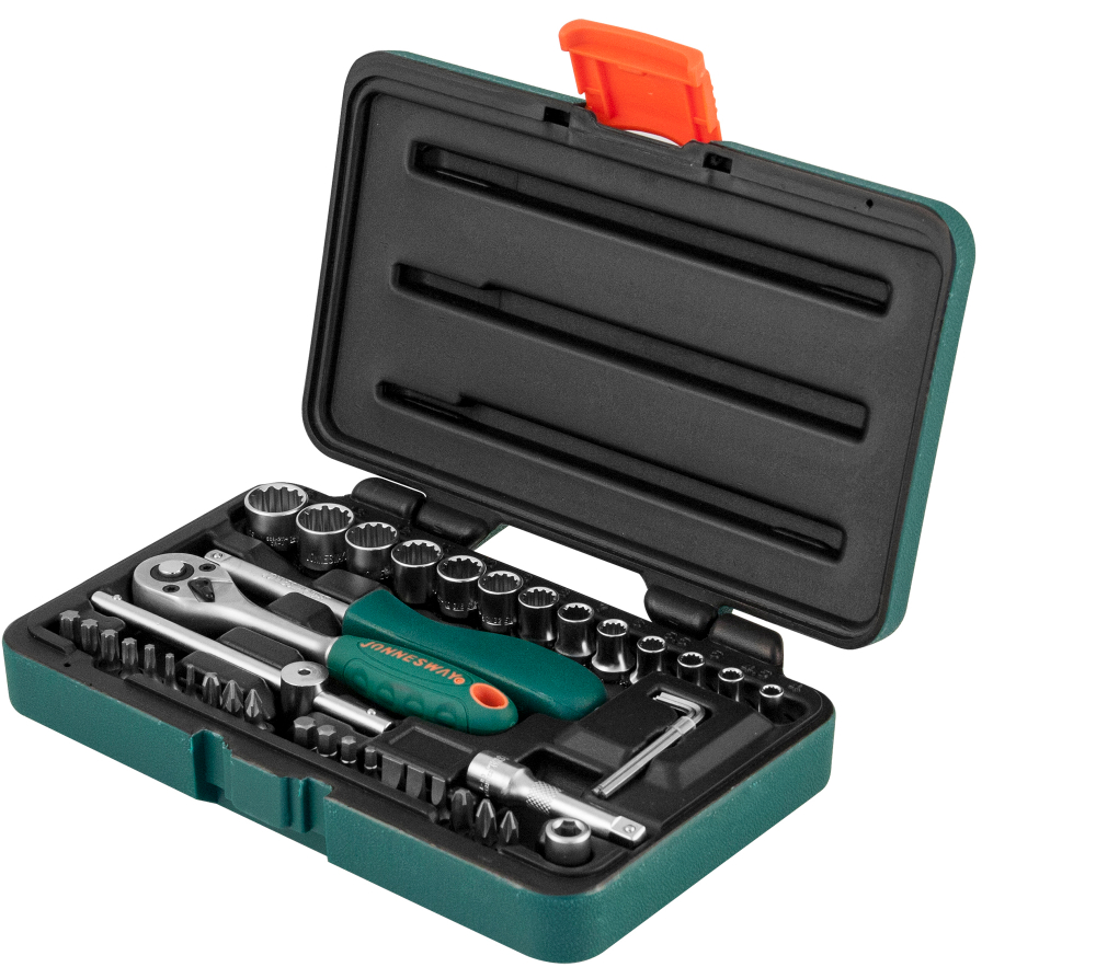 S68H2141S Набор головок торцевых 1/4"DR Super Tech, 41 предмет