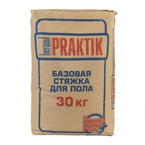 Стяжка для пола Бергауф Praktik М200 базовая 30 кг