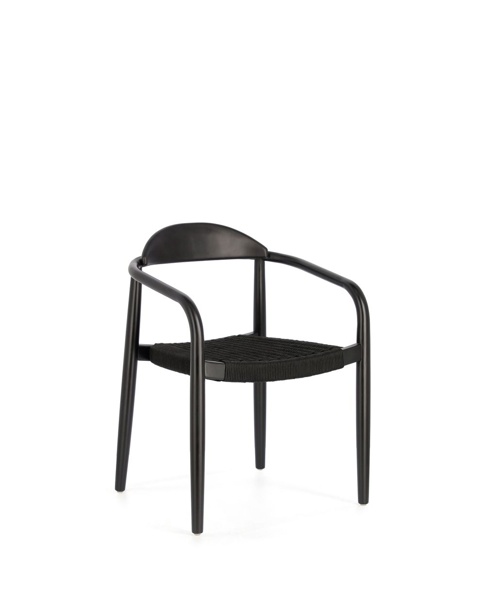 Стул Glynis черная отделка и черный шнур