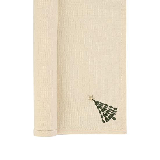 Салфетка сервировочная frozen pines из коллекции new year essential, 45х45 см