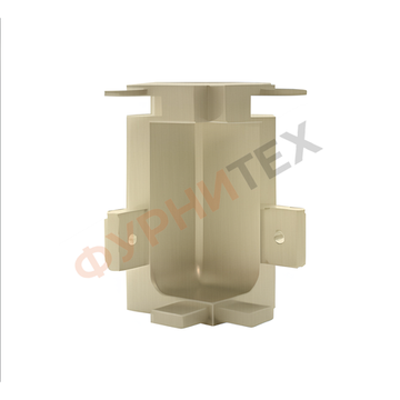 Уголок внутренний к профилю L KB96 Латунь A21