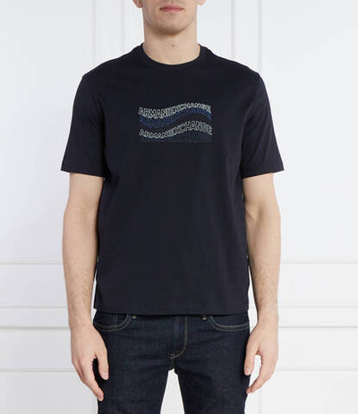Футболка Armani Exchange - темно-синий(3DZTLE ZJ9JZ)
