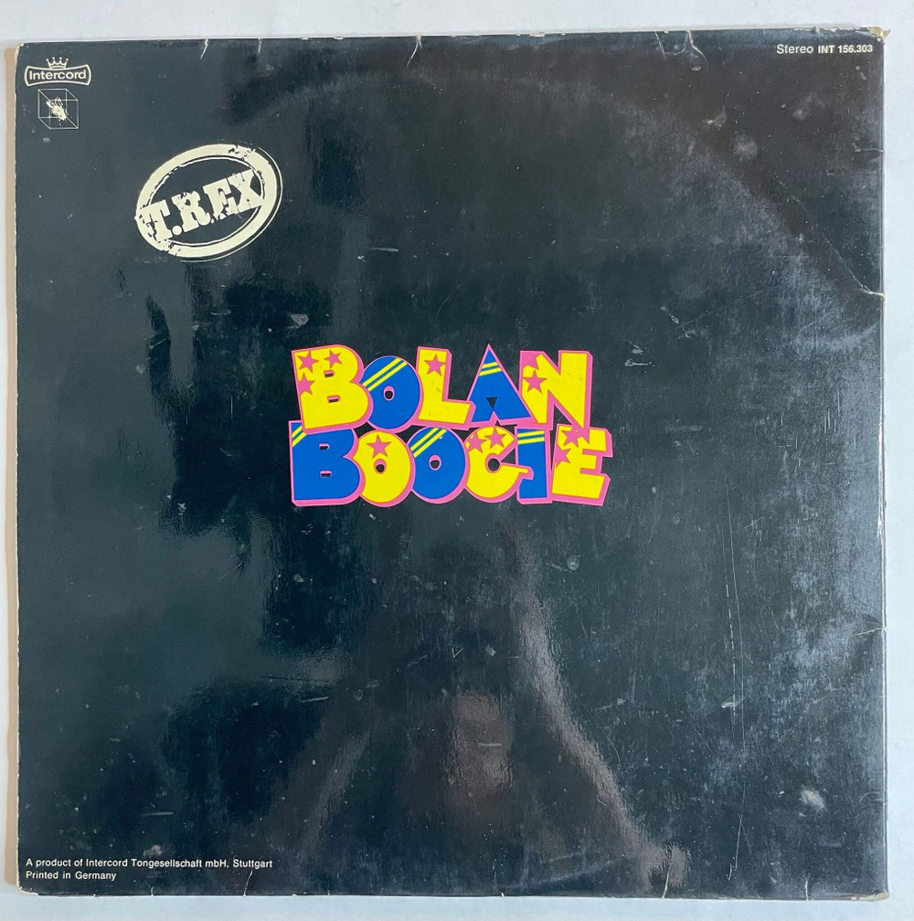 Винтажная виниловая пластинка LP T. Rex Bolan Boogie (Germany 1976)