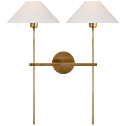 Настенный светильник Visual Comfort Hackney 25" Double Tail Sconce (Open Box)