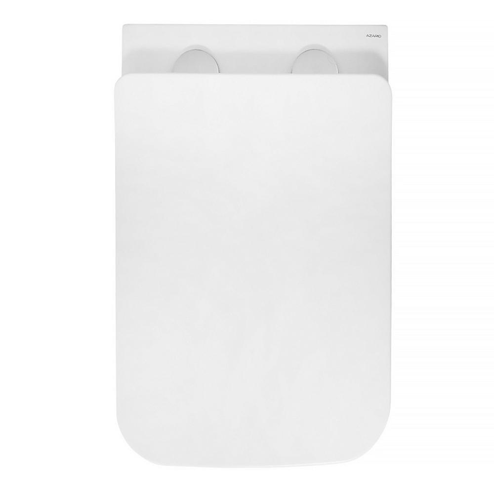 Унитаз подвесной Azario Indor Торнадо, с сиденьем микролифт/дюропласт 520*360*360 (AZ-9004WT)